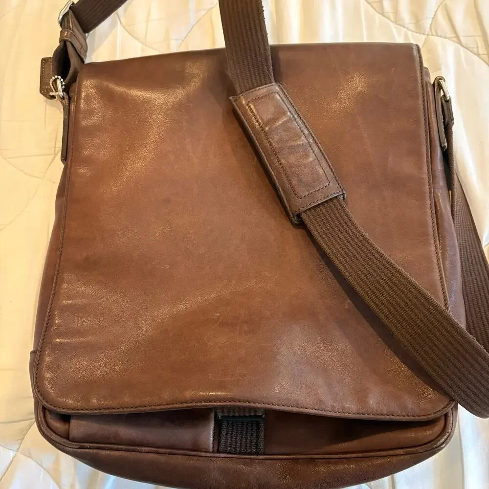 Coach brushed adjustable maximum